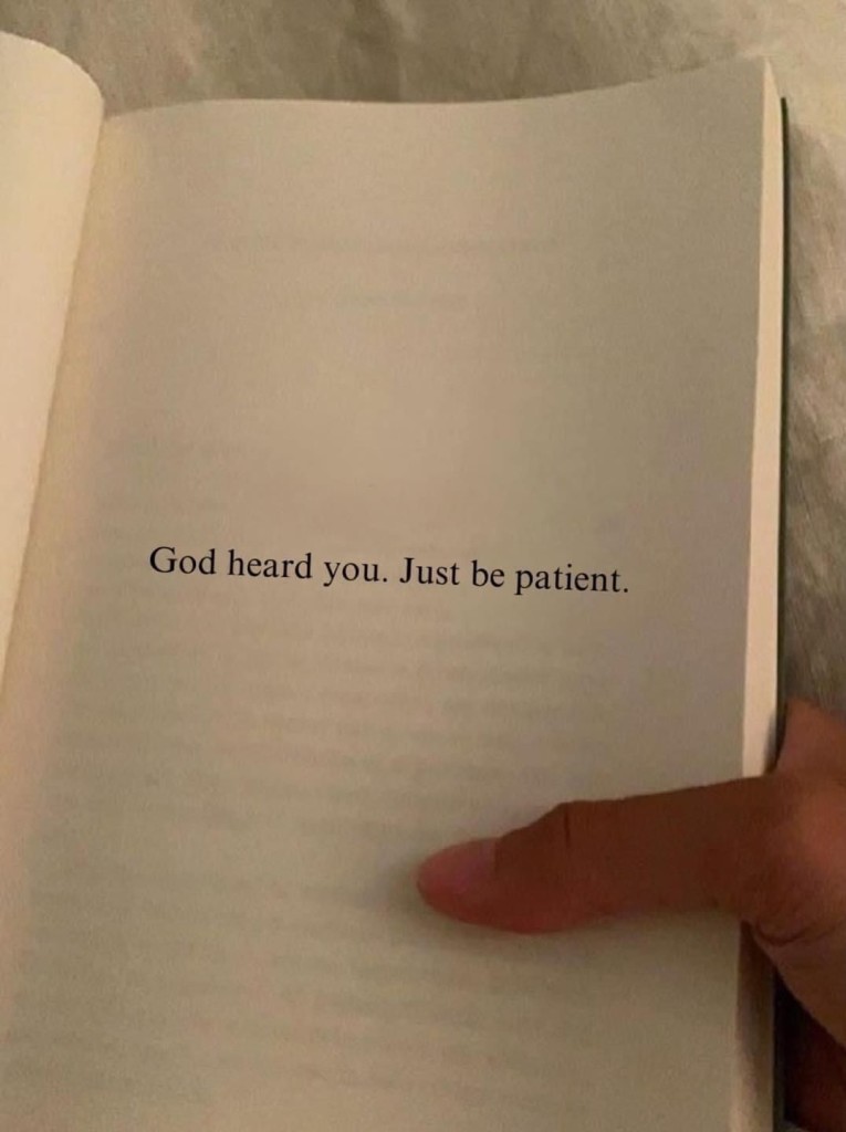 god heard you
